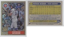 2022 Update 1987 Topps Chrome Silver Pack Series Mojo Patrick Wisdom #T87C-64