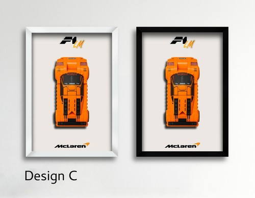 McLaren F1 LM #76918 Lego Speed Champions Wall Mounted Frame - Picture 9 of 11
