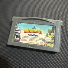 Madagascar Nintendo Game Boy Advance 2005 Pre-owned & Tested
