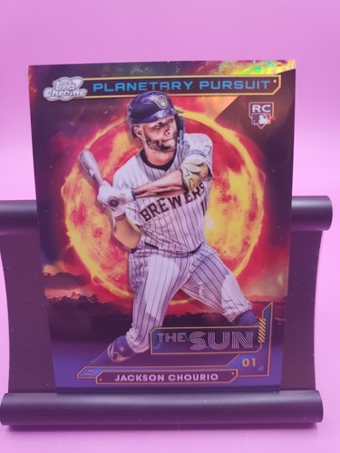 2024 Topps Cosmic Chrome - Planetary Pursuit Jackson Chourio #PPS-9 Sun (RC)