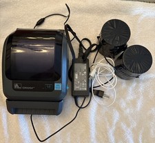 Zebra GK420D Thermal Printer w USB/Parallel/Serial 3 Free Label Rolls & Cables