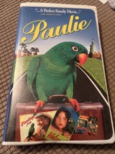Paulie VHS 1998 Video W/Clamshell Cover