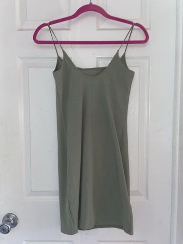 Mini Vestido Acanalado Para Mujer Colección A&F Suave Abercrombie & Fitch Talla: Med. - Imagen 5 de 8