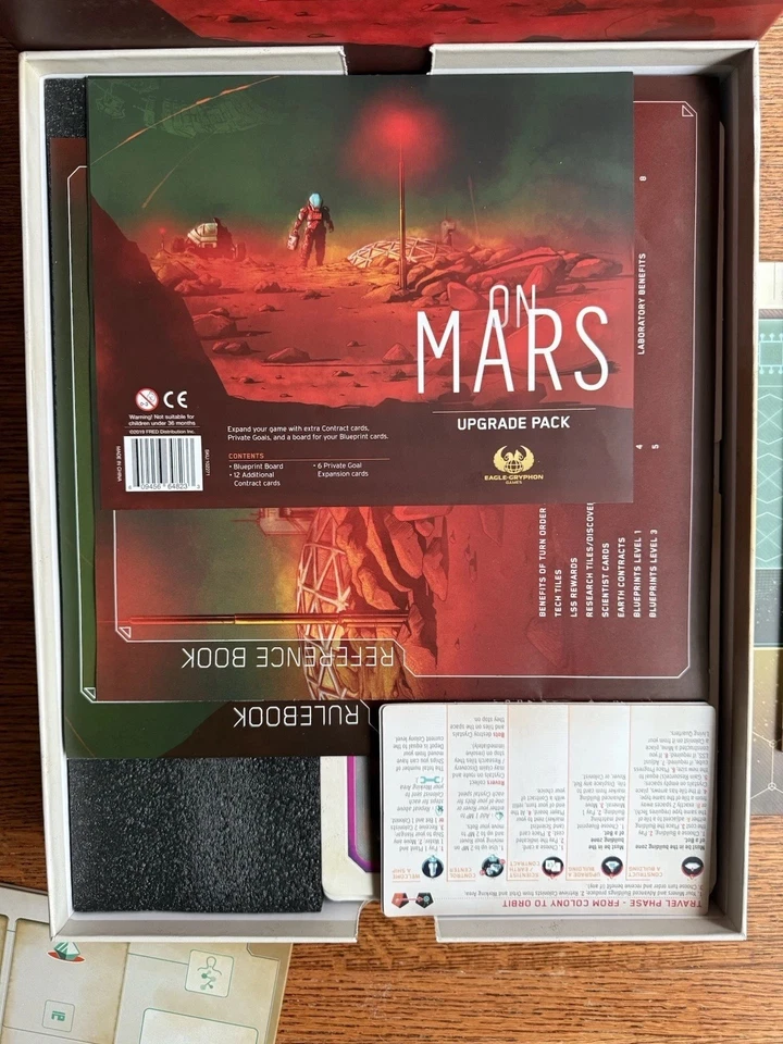 On Mars Board Game + Upgrade Pack - by Vital Lacerda Eagle Gryphon - Image 3 of 3