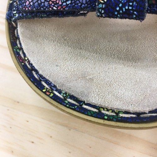 Sandalias Alegria by PG Lite para mujer 41 Kendra Birdland correa en T cuña mosaico azul - Imagen 7 de 17