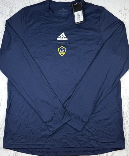 Adidas LA Galaxy Club Langarmshirt Herren Large Neu mit Etikett MLS