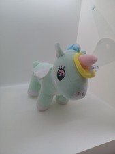 10" Rainbow Unicorn Gift Stuffed Animal Soft Plush Toy Kids Car