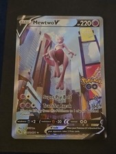 Mewtwo V (Alternate Full Art) 072/078 Pokémon GO Holo