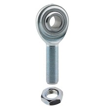 Rod End 3/8 x 3/8-24 ECM6 Male Economy Right Hand Rod End Bearing with Jam Nu...