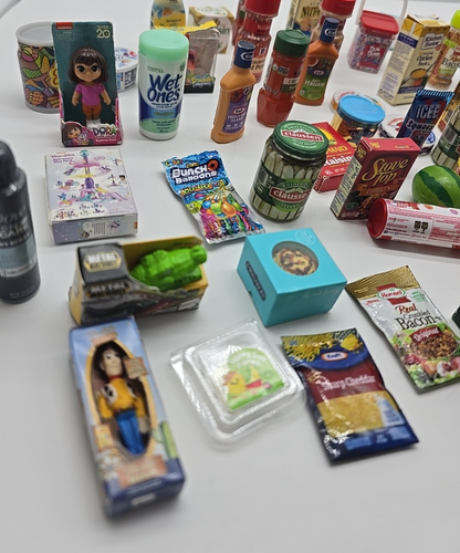 Zuru Mini Marken Disney Dora Woody Essen Miniaturen Puppenhaus 64 - Bild 5 von 13