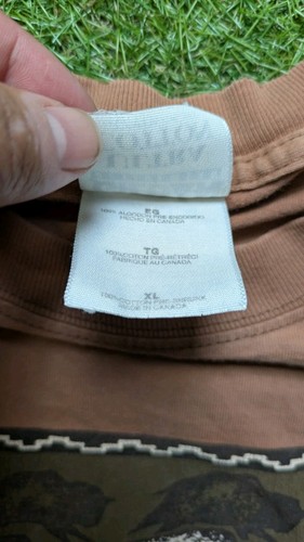 Vintage Moab Utah Shirt Mens Size XL Brown Buffalo Nature Crew Neck Short Sleeve - Picture 7 of 10