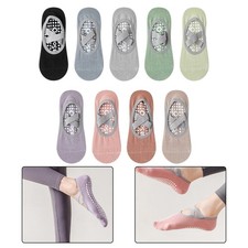 Non Slip Yoga Socks with Cotton Blend Material for Pilates Fitness Dance Floor