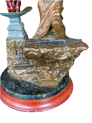 Emily Kaufman Franklin Mint Bronzeskulpturen, Guinevere, Lady of Lake, Morgan - Bild 15 von 23