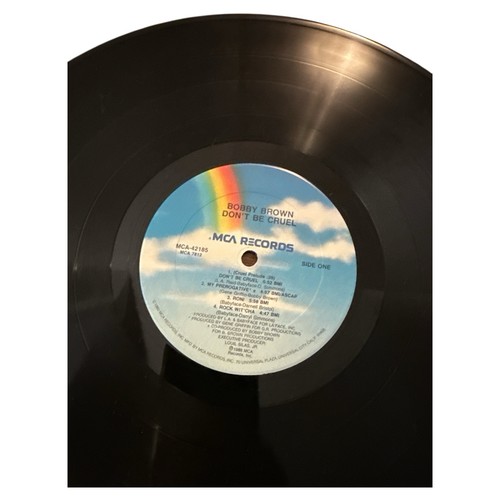 Bobby Brown: Don't Be Cruel Excellent Vinyl LP 1988 MCA Records MCA-42185 - Picture 4 of 6