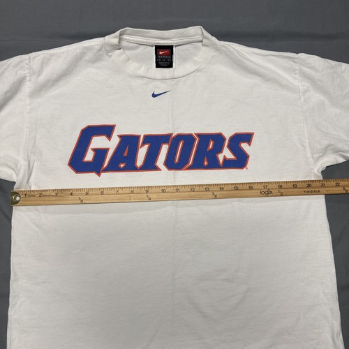 Vintage Nike Center Swoosh Florida Gators NCAA T-Shirt Herren Medium weiß - Bild 6 von 11