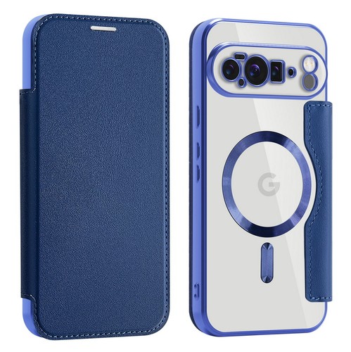 Custodia magnetica antiurto in pelle ibrida per Google Pixel 10 9 Pro 8A 7A - Foto 13 di 16