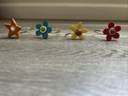 Easter Spring Napkin Rings Flowers 8 Count 