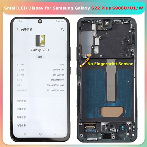 Smaller Size LCD Display Touch Screen For Samsung Galaxy S22 Plus 5G S906U/U1/W - Picture 1 of 8