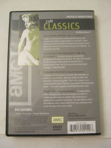 Cult Classics Collection 1 - Monsterfest Collection, 4 Movies (DVD,2003)(015-12) - Bild 2 von 3