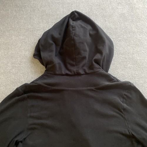 Standard James Perse Women's Size 3 L Black Pima Cotton Hooded Cardigan EUC - Picture 19 of 21