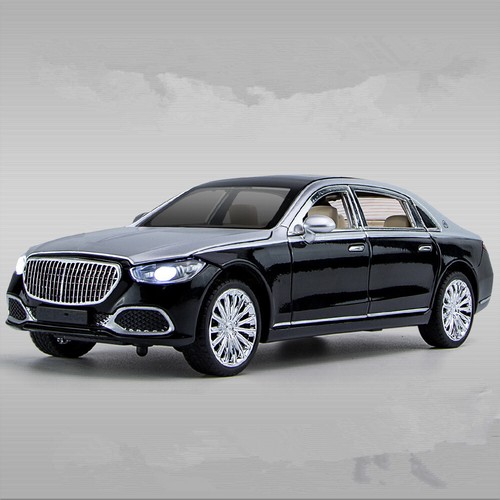 1/24 Alloy Metal Car Model Sound & Light Gift Toy Collection For Maybach S680 s - Picture 4 of 25