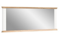 Spiegel Wandspiegel Garderobenspiegel Nox Eiche Dekor Weiß Matt 165 X 63 Cm