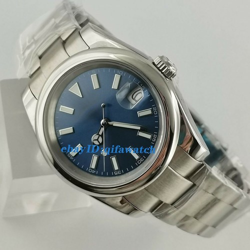 39mm Sterile Luminous Dial Sapphire glass Polished Case Automatic Wrist Watch - Picture 7 of 16