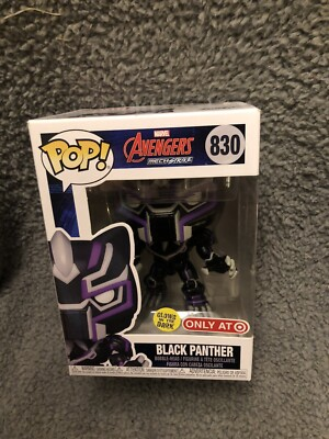 #ad #ad Funko Pop Marvel Avengers Mech Strike #830 Black Panther Target Exclusive WR2 $5.00