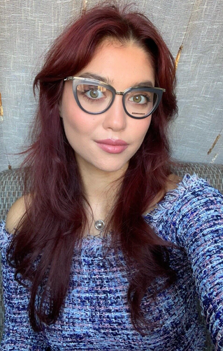 New DSQUARED2 DQ 025238 50MM Gray Cat Eye Women's Eyeglasses Frame - Picture 1 of 14