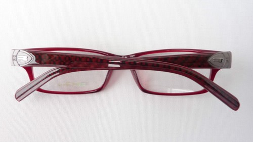 RG512 Seaport Herrenbrille Plastik dunkelrot mit schmaler Glasform 51-15 Gr. S - Picture 4 of 4