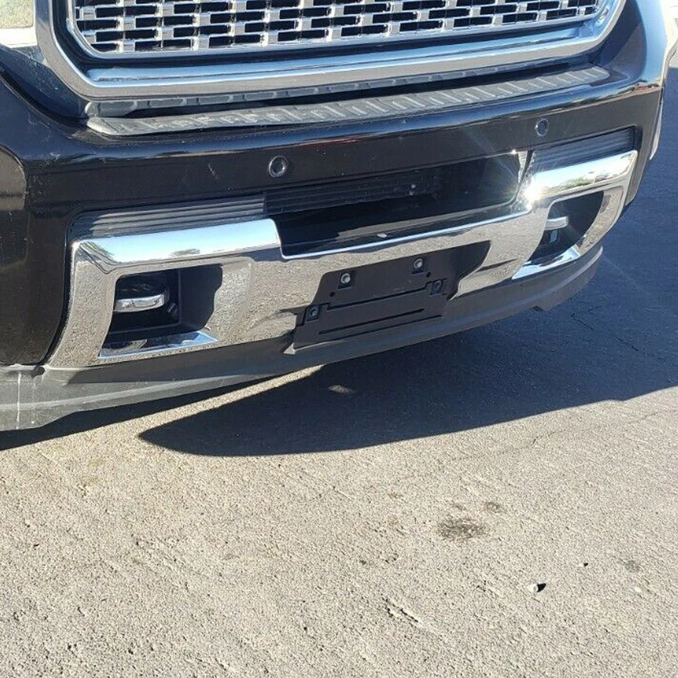 Parachoques delantero cromado para 15-19 GMC 2500HD 3500HD 23178964 Foto 3 de 4