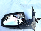 14-16 ACURA MDX DRIVER LEFT SIDE POWER DOOR MIRROR 1 PLUG 10 WIRES BLACK OEM