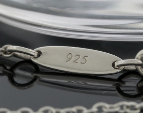 Tiffany&Co. Elsa Peretti 34mm Circle Disc Rock Crystal Pendant Necklace925Silver - Picture 5 of 5