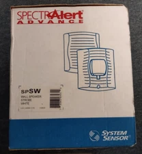 System Sensor SPECTRAlert SPSW Wall Speaker Strobe White