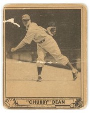 1940 Play Ball Alfred "Chubby" Dean Philadelphia Athletics #193