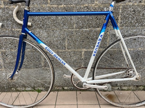Eddy Merckx Corsa Extra SLX Track Pista Bahnrad Vintage Trackbike - Photo 19/24