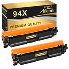 2PK 94X Toner Compatible with HP CF294X LaserJet Pro M118dw MFP M148fdw M148dw