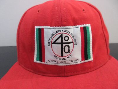40 Acres and a Mule Filmworks キャップ Spike Lee 40 Acres And A Mule Filmworks Snapback Hat Cap