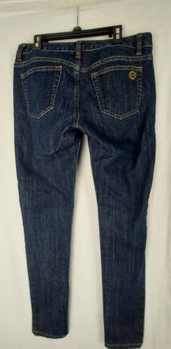 Michael Kors Womens Izzy Skinny Blue Jeans Size 4 (31x31) - Picture 6 of 8