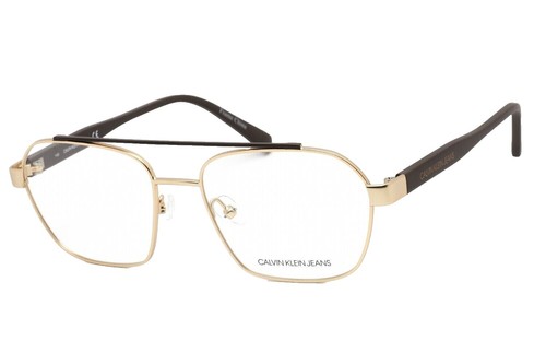 Anne Klein 2003 K1028 Eyeglasses Frame Only Gold Tortoise  display picture 2