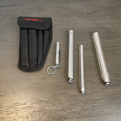 COAST tm Tektorches , LED Lenser flash light night stick + Red Light