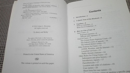 User's Guide to the Bluebook  Paperback By Alan L. Dworsky  - Picture 6 of 9