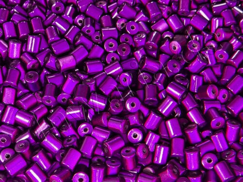 Miracle Perlen 10x8x8 mm 20 Stück Walze Zylinder Mirakel Acryl Farbenwahl, PM-11 - Bild 4 von 6