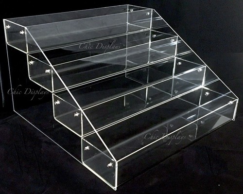 Acrylic Display Stands Makeup Organizer Multi Tier Countertop Bin 2,3,4 tiers - Bild 9 von 15
