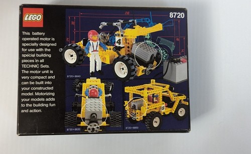 LEGO Technic 8720 1991 9V Retirado Paquete de Energía NUEVO Y SELLADO - Imagen 10 de 10