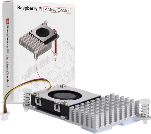 Retro Gehäuse für Raspberry Pi 5 mit Official Active Cooler Lüfter Aluminium Ca - Bild 9 von 9