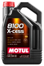 Motul Synthetic Engine Oil 8100 5W30 X-CESS 5L - Comes in Case of 4