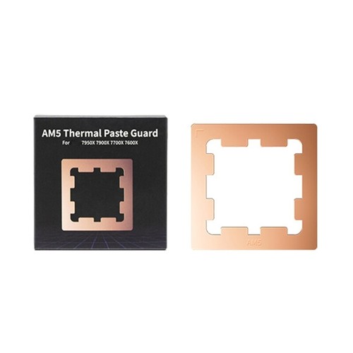 AM5 CPU Cooling Pad AM5 Thermal Pastes Guard Contacts Frame for 7950X 7900X - Afbeelding 6 van 8