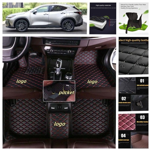 For Lexus All Models Car Floor Mats Luxury Custom Front Rear Carpets Cargo Liner - Picture 17 of 20