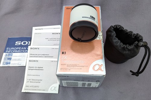 Sony Teleobjektiv 70-200mm F2.8 G SSM SAL70200G und 2x Telekonverter SAL20TC - Bild 7 von 11
